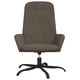 Релакс стол, тъмносив, кадифе
