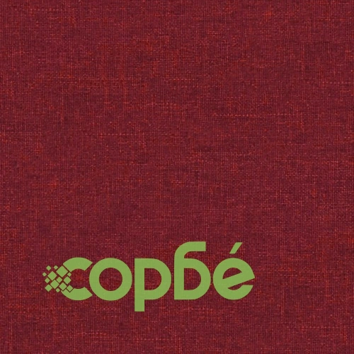Люлеещ се стол, виненочервен, текстил ➤ топ цена ➤ sorbe.bg