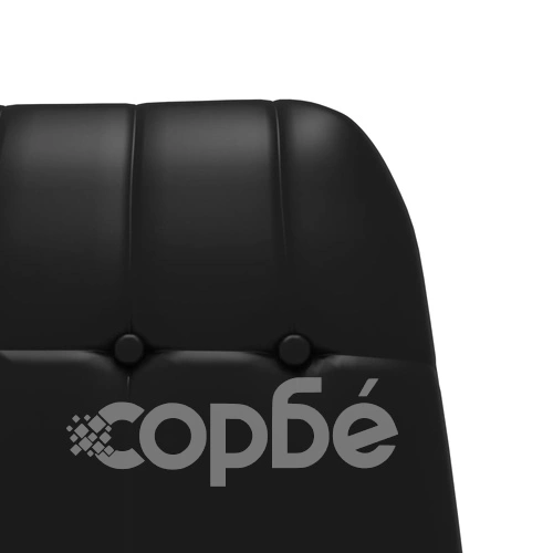 Релакс стол, лъскаво черно, изкуствена кожа ➤ топ цена ➤ sorbe.bg