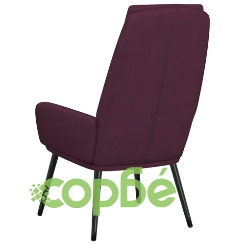 Релакс стол, лилав, плат ➤ топ цена ➤ sorbe.bg