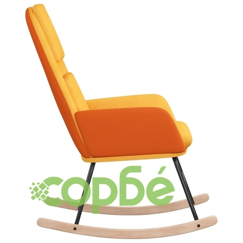 Люлеещ стол, горчица, текстил ➤ топ цена ➤ sorbe.bg