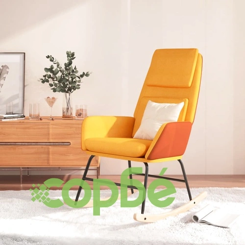 Люлеещ стол, горчица, текстил ➤ топ цена ➤ sorbe.bg