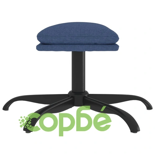 Табуретка, синя, 60x60x36 см, плат ➤ топ цена ➤ sorbe.bg