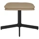 Табуретка, капучино, 60x60x36 см, изкуствена кожа