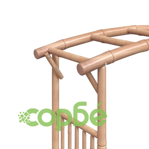 Арка за рози, бамбук, 118x40x187 см ➤ топ цена ➤ sorbe.bg