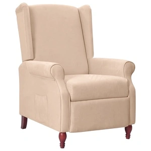Wingback наклоняем стол, таупе, микрофибърен текстил