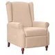 Wingback наклоняем стол, таупе, микрофибърен текстил