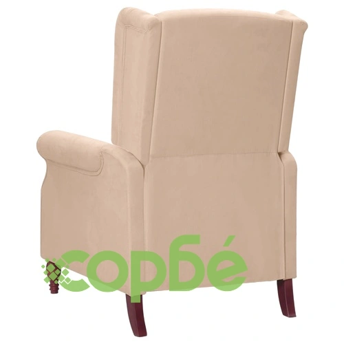 Wingback наклоняем стол, таупе, микрофибърен текстил ➤ топ цена ➤ sorbe.bg