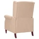 Wingback наклоняем стол, таупе, микрофибърен текстил