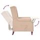 Wingback наклоняем стол, таупе, микрофибърен текстил