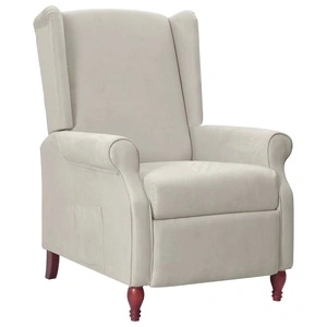 Wingback наклоняем стол, светлосив, микрофибърен текстил