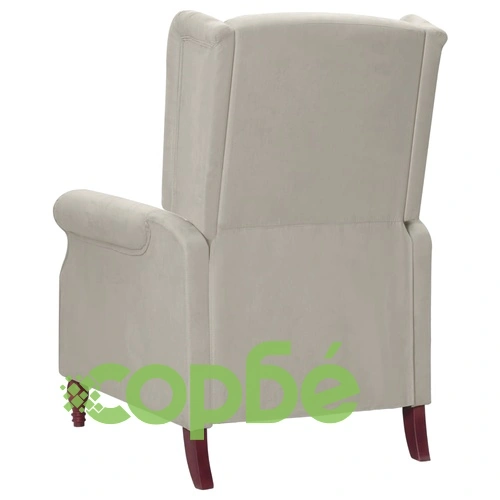Wingback наклоняем стол, светлосив, микрофибърен текстил ➤ топ цена ➤ sorbe.bg