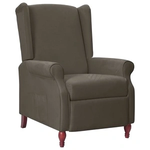 Wingback наклоняем стол, тъмносив, микрофибърен текстил