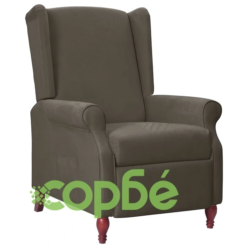 Wingback наклоняем стол, тъмносив, микрофибърен текстил ➤ топ цена ➤ sorbe.bg