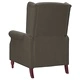 Wingback наклоняем стол, тъмносив, микрофибърен текстил