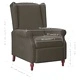 Wingback наклоняем стол, тъмносив, микрофибърен текстил