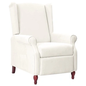 Wingback наклоняем стол, бежов, микрофибърен текстил