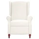 Wingback наклоняем стол, бежов, микрофибърен текстил