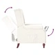 Wingback наклоняем стол, бежов, микрофибърен текстил