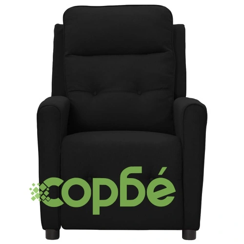 Масажен стол, черен, текстил ➤ топ цена ➤ sorbe.bg