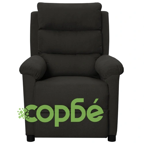 Масажен стол, черен, текстил ➤ топ цена ➤ sorbe.bg