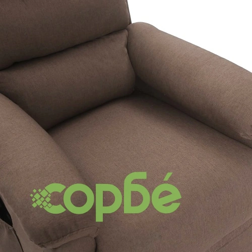 Масажен стол, таупе, текстил ➤ топ цена ➤ sorbe.bg