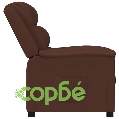 Наклоняем стол, кафяв, изкуствена кожа ➤ топ цена ➤ sorbe.bg