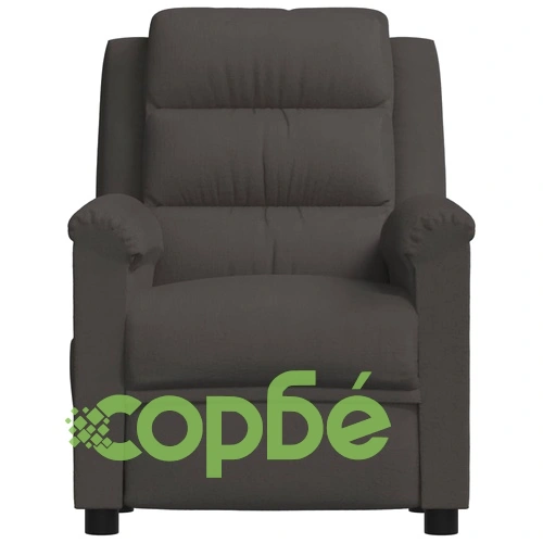 Масажен стол, тъмносив, кадифе ➤ топ цена ➤ sorbe.bg