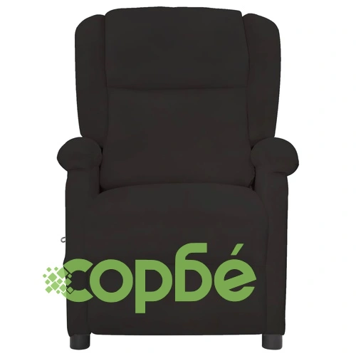 Масажен стол, черен, кадифе ➤ топ цена ➤ sorbe.bg