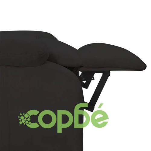 Масажен стол, черен, кадифе ➤ топ цена ➤ sorbe.bg