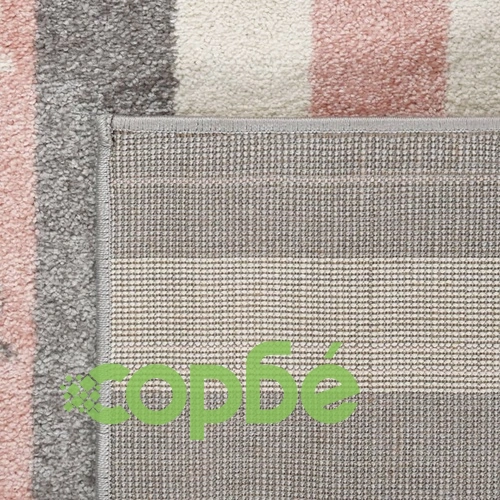 Детски килим 200x290 см със звездна шарка розово ➤ топ цена ➤ sorbe.bg