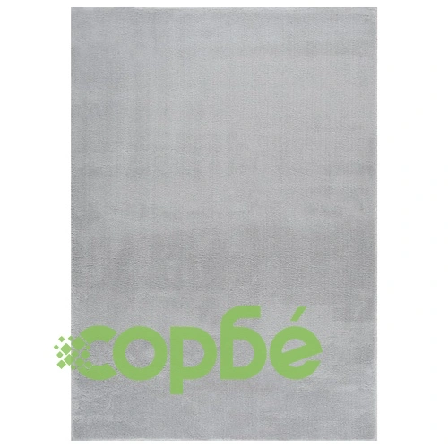 Миещ се килим мек къс косъм 120x170 см противоплъзгащ сив ➤ топ цена ➤ sorbe.bg