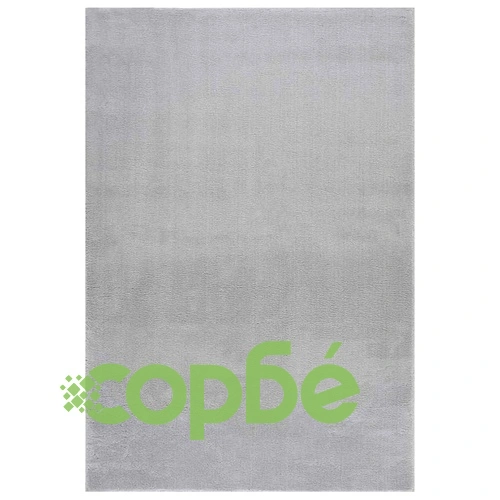Миещ се килим мек къс косъм 160x230 см противоплъзгащ сив ➤ топ цена ➤ sorbe.bg