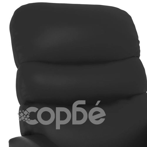 Масажен стол, черен, изкуствена кожа ➤ топ цена ➤ sorbe.bg