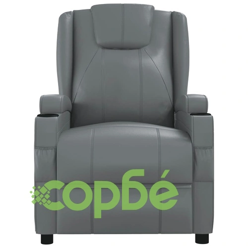 Масажен стол, антрацит, изкуствена кожа ➤ топ цена ➤ sorbe.bg