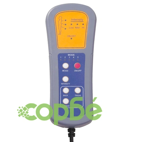 Масажен стол, тъмнокафяв, текстил ➤ топ цена ➤ sorbe.bg