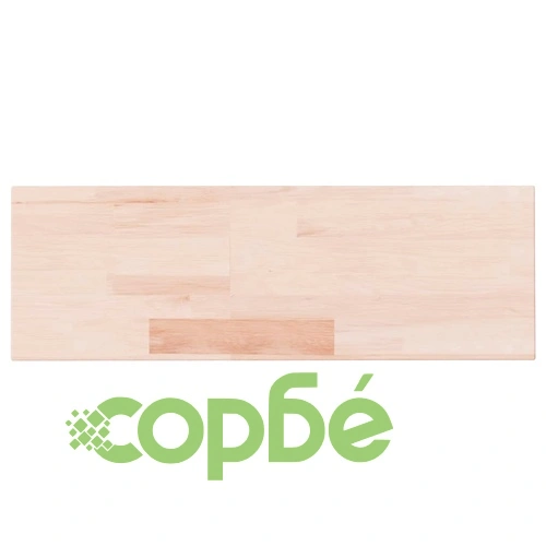Дъска за рафт, 60x20x4 см, необработен масивен дъб ➤ топ цена ➤ sorbe.bg