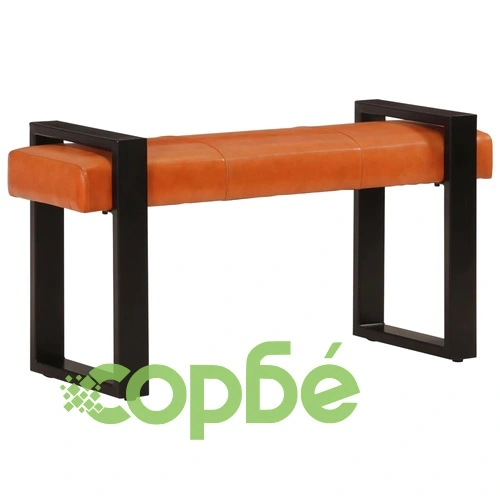 Пейка, черно и кафяво, 110 см, естествена козя кожа ➤ топ цена ➤ sorbe.bg