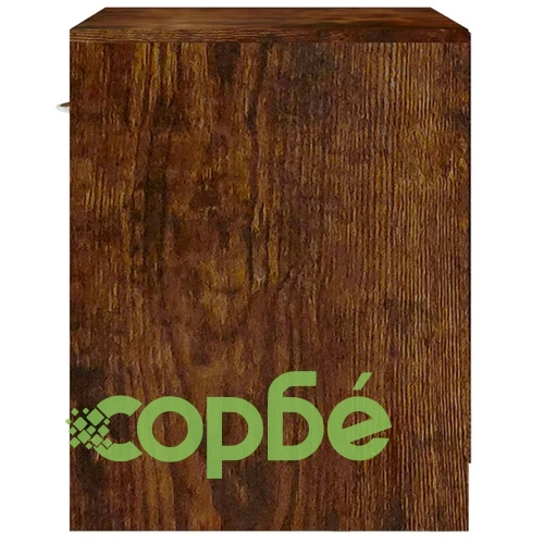 Нощни шкафчета, 2 бр, с чекмеджета, опушен дъб ➤ топ цена ➤ sorbe.bg