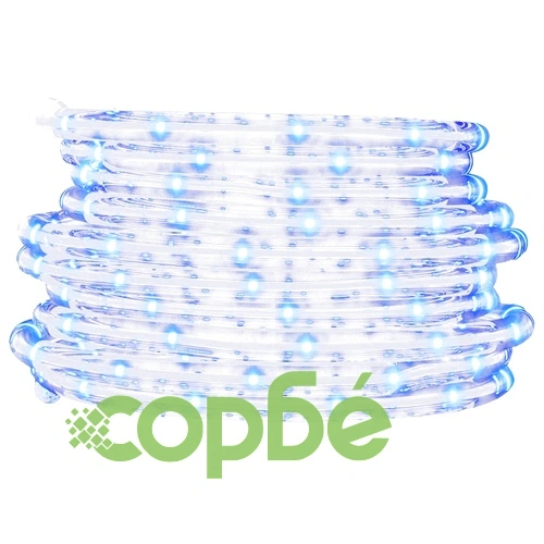 Светещ маркуч с 1200 светодиода студено бяло 50 м PVC ➤ топ цена ➤ sorbe.bg