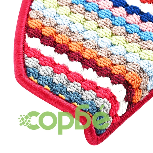 Самозалепващи стелки за стълби, 15бр, 65x24x4см, шарени/червено ➤ топ цена ➤ sorbe.bg