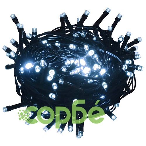 LED стринг със 150 LED студено бяло 15 м PVC ➤ топ цена ➤ sorbe.bg