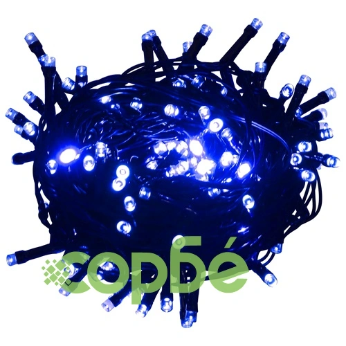 LED стринг със 150 LED, синьо, 15 м, PVC ➤ топ цена ➤ sorbe.bg