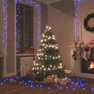 LED стринг със 150 LED, синьо, 15 м, PVC