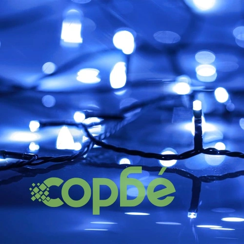 LED стринг с 300 LED синьо 30 м PVC ➤ топ цена ➤ sorbe.bg