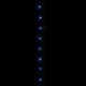 LED стринг с 300 LED синьо 30 м PVC