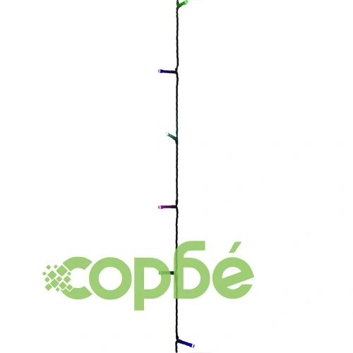 LED стринг с 400 LED пастелен многоцветен 40 м PVC ➤ топ цена ➤ sorbe.bg