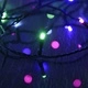LED стринг с 400 LED пастелен многоцветен 40 м PVC