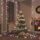 LED стринг с 400 LED пастелен многоцветен 40 м PVC