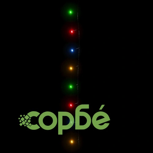 LED стринг с 600 LED многоцветен 60 м PVC ➤ топ цена ➤ sorbe.bg